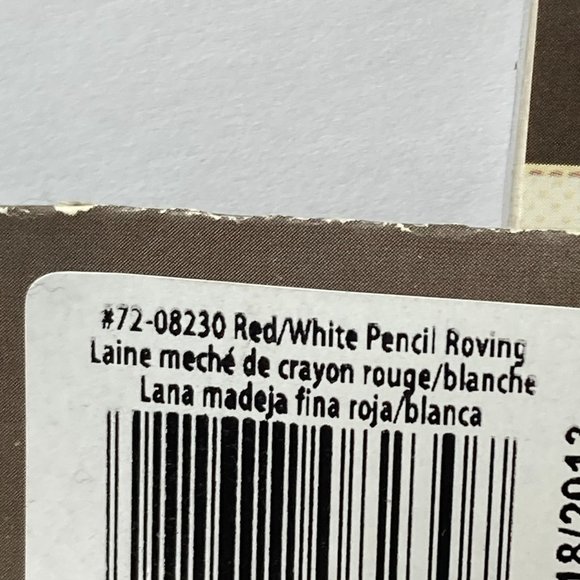 20 Dimensions Feltworks 100% Wool Pencil Roving Variegated Red Needle Felting - Picture 12 of 16